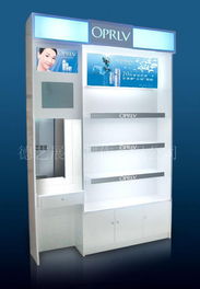 化妝品專柜 西安展柜 烤漆展柜 西安專業(yè)展柜制作 貨架 展臺 專賣店展柜 接待臺制作 西安化妝品專柜 西安各類展柜 西安展柜制作廠